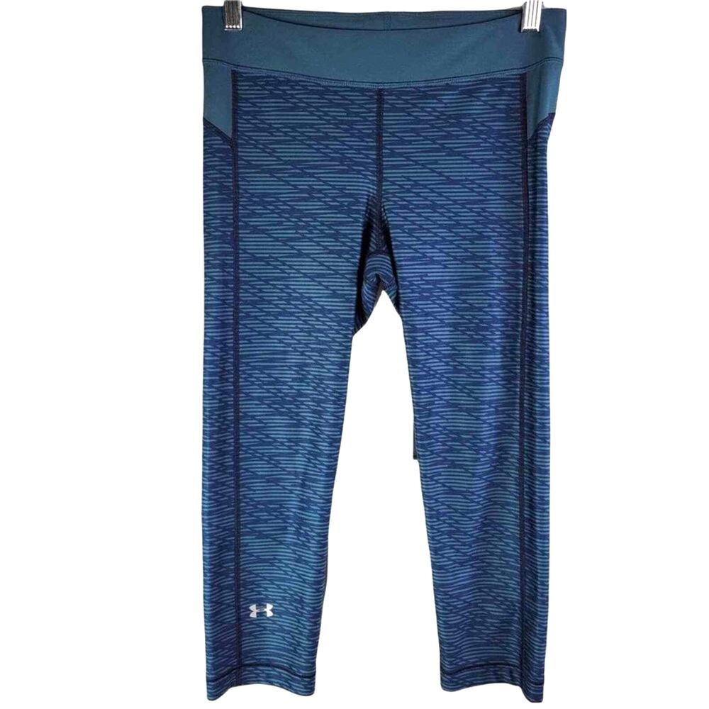 Under Armour Womens S HeatGear Capri Leggings Health Goth Cyberpunk Streetwear